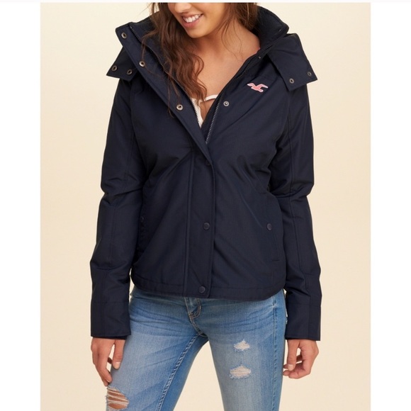 Hollister Jackets & Blazers - Hollister All Weather Blue Jacket❣️